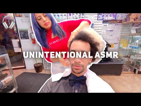 [ASMR] Ecuadorian Curly Hair Straightening | Relaxing Unintentional ASMR
