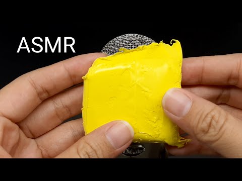 ASMR Squeezing Clay - Makes you relax and wants to squeeze