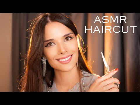 ASMR Luxury Haircut Experience ( Roleplay for Sleep )