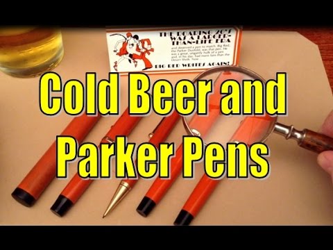Pens and Beer - Pen ASMR Sleep Aid