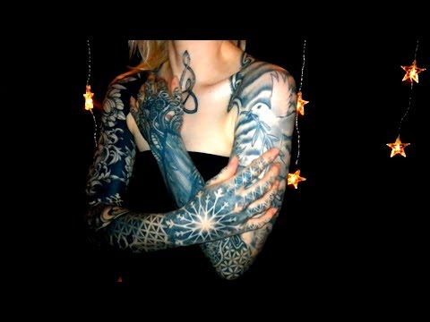 ASMR Sister Shows Her Tattoos (Whispering) #asmrcollab