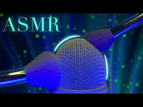 ASMR Mic Brushing For Sleep & Relaxation | Bare Mic, Foam & Fluffy Cover (no talking)