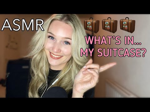 ASMR IN DUTCH🇳🇱 | WHAT’S IN MY SUITCASE? 🧳🤔🗺