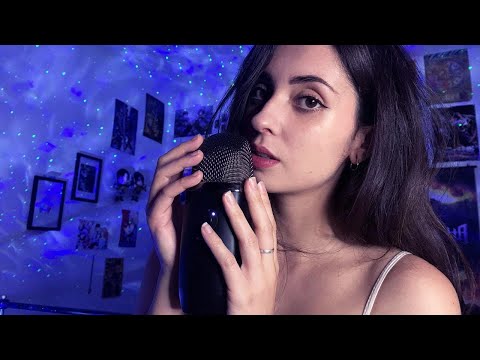 ASMR 🤍 MOUTH SOUNDS muy cerca del micro 💋