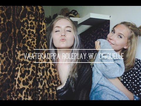 ASMR SUOMI || Vaatekauppa Roleplay || Chiquelle