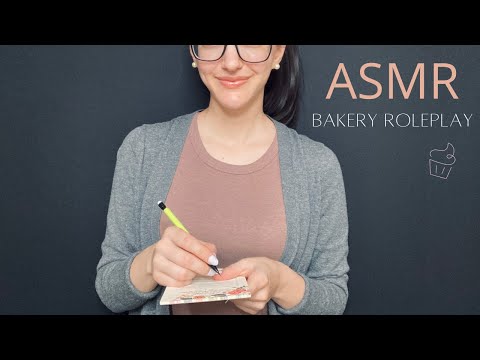 ASMR Bakery Roleplay l Soft Spoken, Personal Attention, Writing Sounds