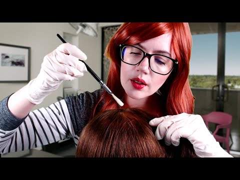 [ASMR] Detailed Scalp Check and Foam Scalp Mask and Massage