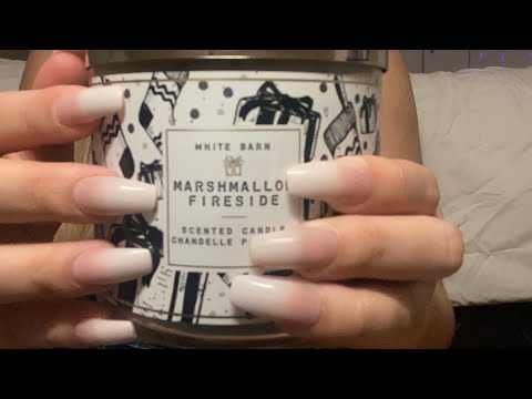 ASMR✨ Mini Bath And Body Works Haul| Tapping on different textures💆🏼‍♀️✨