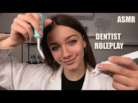 ASMR - DENTIST CHECK-UP & CLEANING!