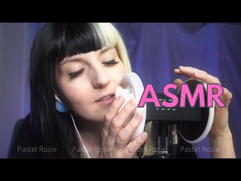 ASMR | Relaxing Ear Tapping [ Pastel Rosie ] 😴 Soft Tingly Whispers