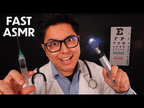 ASMR | The FASTEST Cranial Nerve Exam EVER MADE | Medical Roleplay