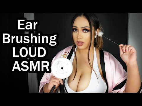 Really Loud Ear Brushing ASMR