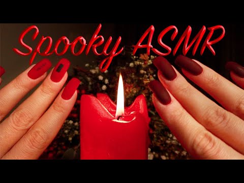 ASMR Scary Stories Tapping and Whispering | Halloween Spooky Storytime | Hand Movements