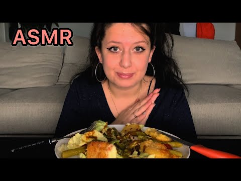 ASMR REPAS BLABLA -  (Droguée dans mes vidéos? Je réponds)Dégustation salade composé.  🥗 🍅