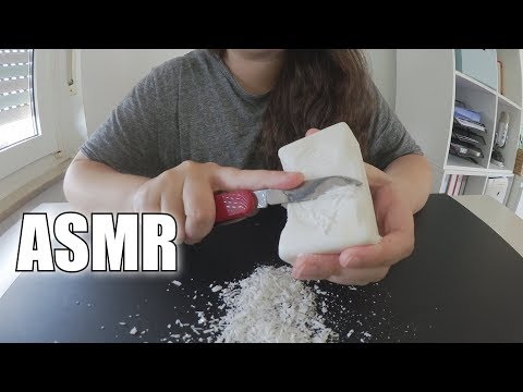 ASMR - Seife schnitzen - Soap carving