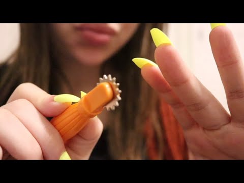 ASMR carving your pumpkin face 🎃 ft. Brain scratching