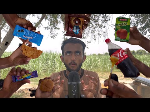 ASMR Eating But Outdoor