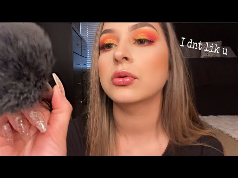 Asmr Mean Sister does your makeup ~ Fast & Aggressive makeover 🙄