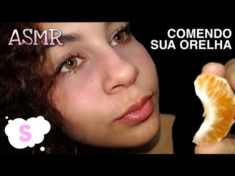 ASMR COMENDO SUA ORELHA👂😴CASEIRO💤 - asmr eating your ear
