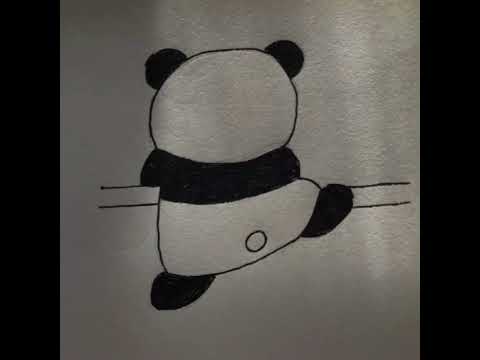 #аниме #рисунки #drawing #рисую #панда #малювання #гравитифолз