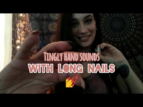 Fast Aggressive ASMR - Long Nail Sounds, Hand Sounds, Invisible Scratching/Tapping (FULL)