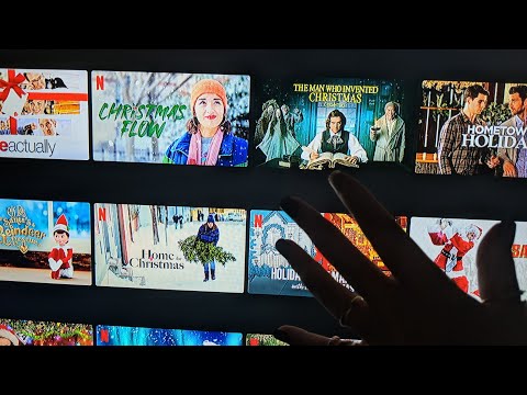 ASMR Netflix Tv Tracing & Tapping