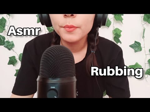 asmr ♡ | rubbing fabric | mouth sound | hand sound | Fast and aggressive | no talking