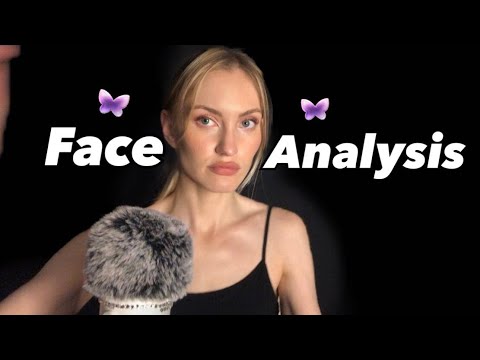 ASMR FACIAL ANALYZATION ROLEPLAY | Personal Attention, Face Touching, Spoolie Nibbling, Glove Sounds