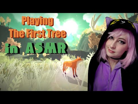 Gaming ASMR - The First Tree - controller sounds, whispering, tongue clicks
