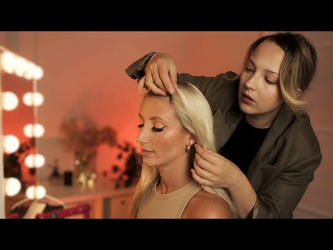ASMR Perfectionist Hair Fixing, Finishing Touches, Hair Styling | Real Person 'Unintentional' Style
