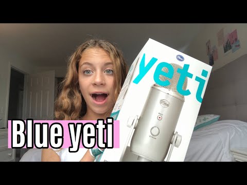 Shopping and unboxing my new BLUE YETI