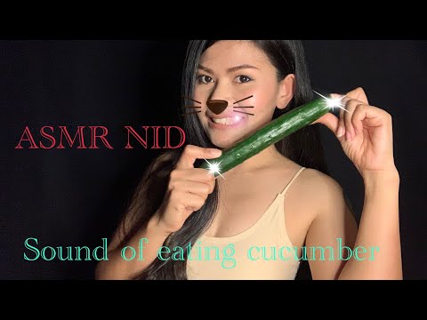 ASMR MOUTH SOUNDS ~ Show the sound of eating cucumber🥒