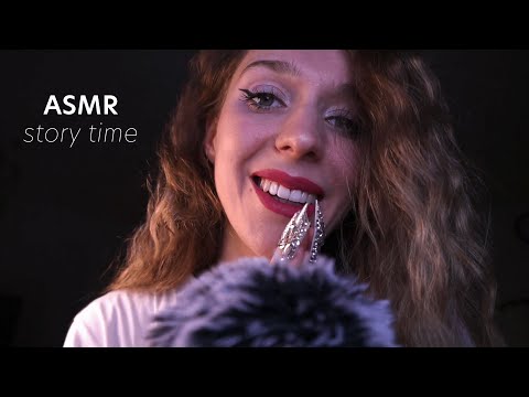 ASMR - Whisper Ramble with Fluffy Mic Scratching (german vlog)