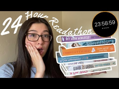 I tried reading for 24 hours| READING VLOG📚