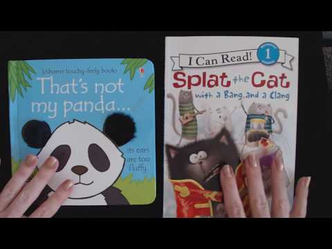 ASMR ~ Reading Children's Books (Soft Spoken)