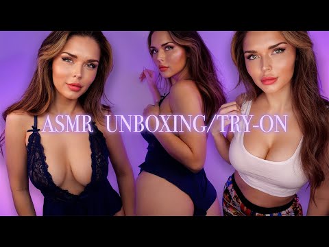 ASMR | Yandy Cozy Lingerie Collection Unboxing & Try-on Haul