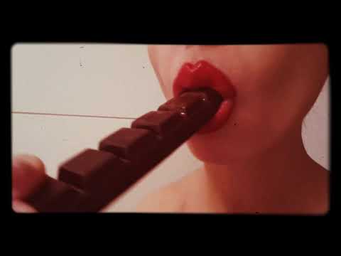 ASMR licking chocolate-2 sucking