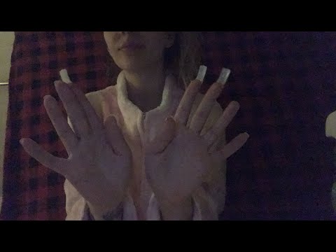 Asmr tapping on things around me fast and long fake nailed 💅🖐😴