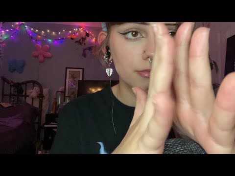 ASMR lotion sounds, mic cupping