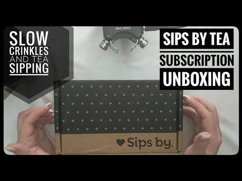 September Sips By Unboxing ASMR (Slow and Delicate)