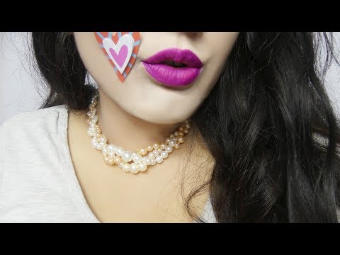 ASMR Ear Eating Mouth Sounds, Hand movements & Sticker SoundS