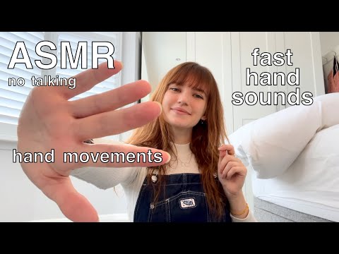 ASMR ~ Fast Hand Sounds/Movements (No Talking) Lofi Version!