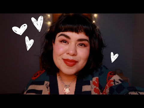 ASMR ✨ A Very Cozy Ramble ✨ Positive Affirmations & Random Triggers  (Whispered)