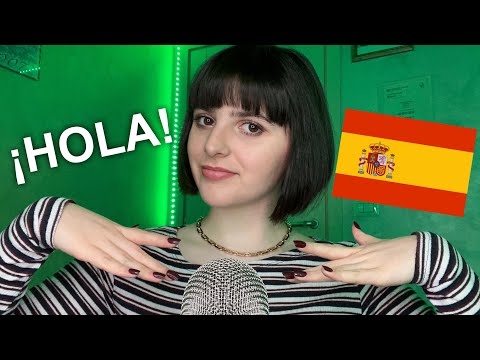 ASMR Teaching You Basic Spanish 🇪🇸