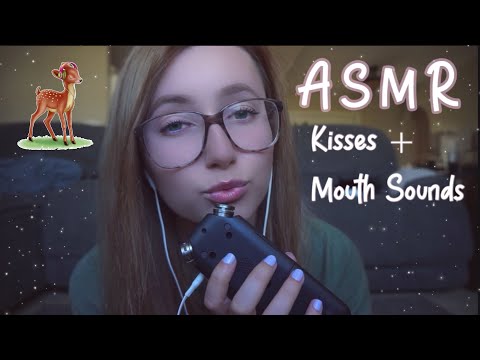 ASMR ✨ Binaural Kisses + Mouth Sounds!