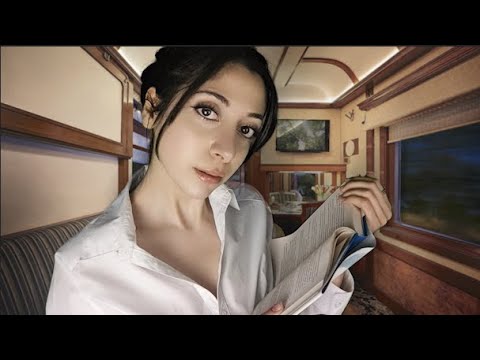 [ASMR in treno] SONO LA SCRITTRICE, TU IL MIO FAN 📘✒️| roleplay