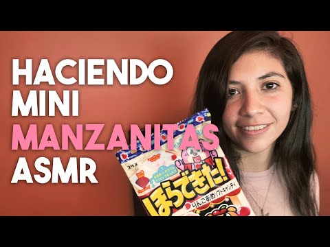 ASMR en Español - Haciendo Mini Manzanitas Acarameladas 🍎