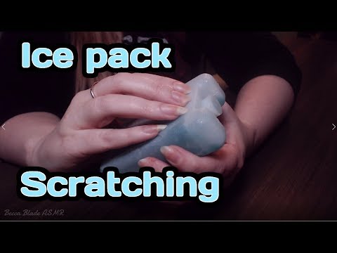 ASMR Pure Scratching on Ice Packs ❄️❄️