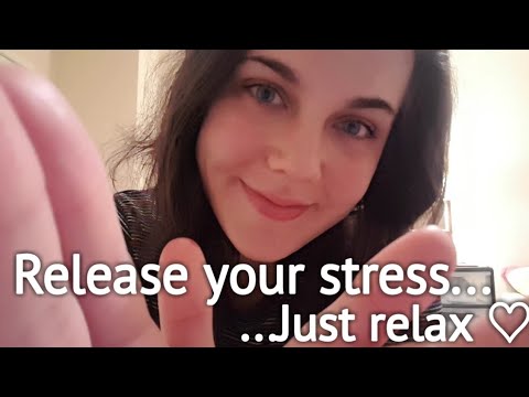 ASMR || Getting rid of your stress & Positive Affirmations to help you relax | Ramble ||