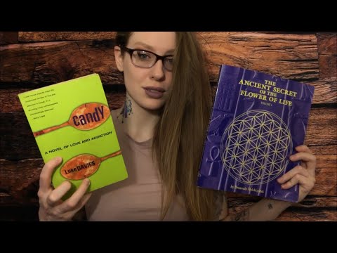 ASMR BINAURAL BOOK TAG | Tapping, Gripping, & Gently Whispering My Favorite LIFE CHANGING Books